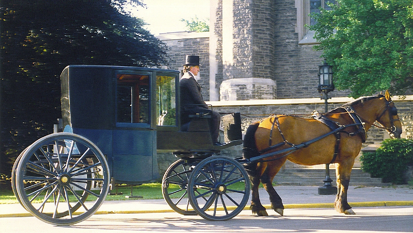 Brougham Carriage & Johnny