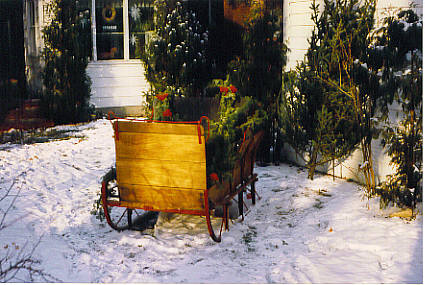 market sleigh