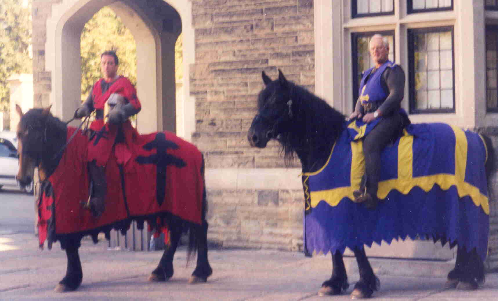 /medieval horses